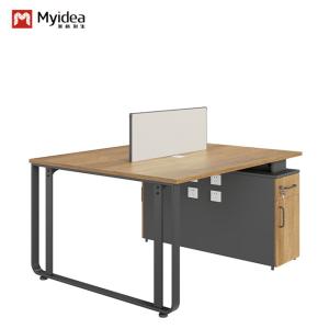 Buy cheap Two-Person Modular Office Desk Combination with Extendable Feature and Three Drawers No reviews yet from wholesalers
