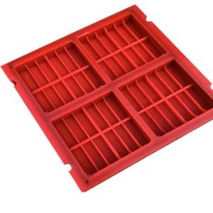 Buy cheap Sand And Gravel Industrial Polyurethane Dewatering Screen Mesh With Bolt Connection from wholesalers