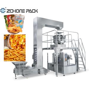 Multipurpose Zipper Pouch Packing Machine Practical 50/60HZ 380V