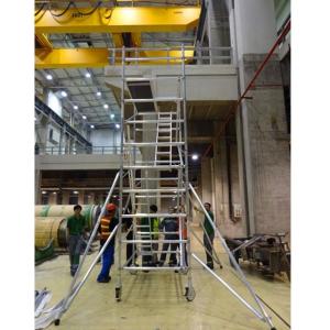 Folding Aluminium Scaffold Tower Ladder Frame Mobile Aluminum Scaffolding