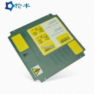 Buy cheap Glossy Membrane Switch Overlay With Digital Printing And 3m Adhesive from wholesalers