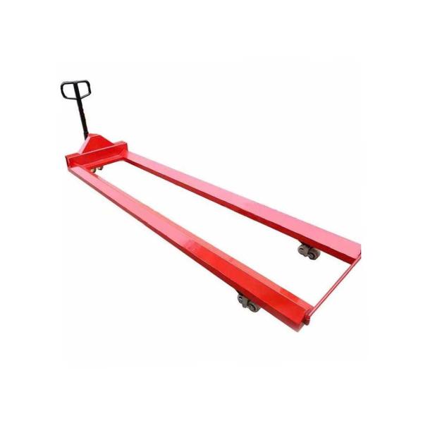 Quality Textile Warp Beam Transport Trolley Hydraulic Hand Lift Customized for sale