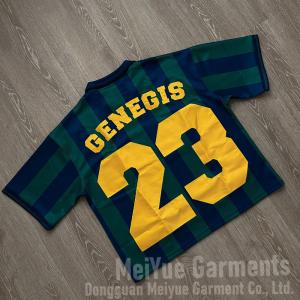 Buy cheap Custom Jersey Embroidered Logo Graphics Boxy Tees Drop Shoulder Heavyweight Cotton DTG Oversized Cropped Boxy T Shirt for Men from wholesalers