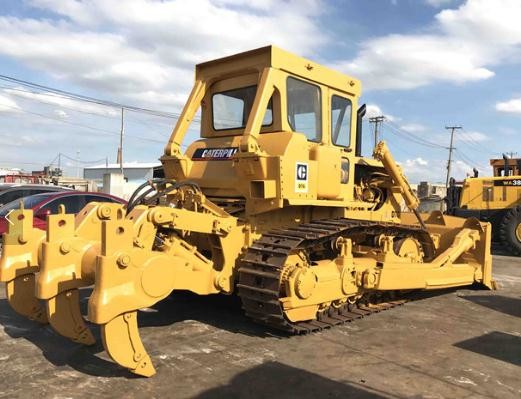 Hydraulic Used Bulldozer D7G With 115KW / 154 HP 6 Cylinder Engine