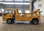 Buy cheap 21m Wire Rope Tow Truck Wrecker 5 Speed Forward With 1 Reverse 4x2 Drive from wholesalers