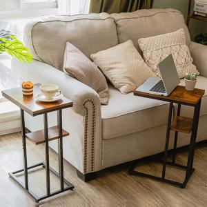 Buy cheap Modern Narrow Nesting C Tables Nightstand For Sofa End from wholesalers