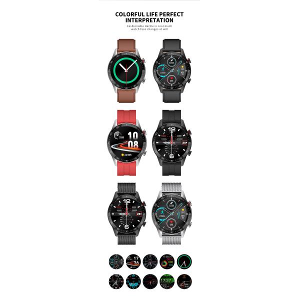 L13 SK7 1.3inch Screen BTE Call Smartwatch Ip68 Waterproof