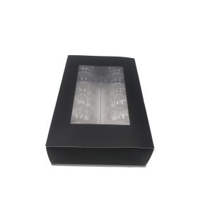 Buy cheap Matt Lamination Disposable Macaron Box Sleeve Packaging With Plastic Insert from wholesalers