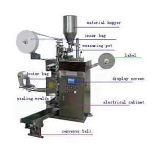 Buy cheap automatic filter bag coffee packing machine with thread and tag and envelop from wholesalers