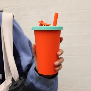 Buy cheap Hot Proof Portable Silicone Kids Cup For Tea Milk Juice 300ml 350ml from wholesalers