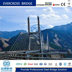 Buy cheap Custom Made Cable Supported Bridge Prefabricated Steel Truss Bridge from wholesalers