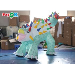 Buy cheap Commercial Cartoon Inflatable Dinosaur Model For Kids Customized Size from wholesalers