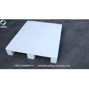 Pallet Recycled Plastic Heavy Duty Warehouse Large Stackable Double Side Blue