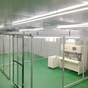 Buy cheap Aluminum Mobile FFU Softwall Cleanroom PVC Anti Static Curtain from wholesalers