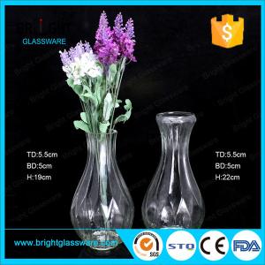 Buy cheap cheap clear glass vase for decoration from wholesalers