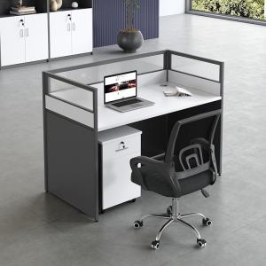 Modern Style Staff Workstation with Customizable Desks and Chairs Combination
