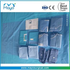 Buy cheap General Surgery Disposable Sterile Minor Drape Pack With Gown from wholesalers