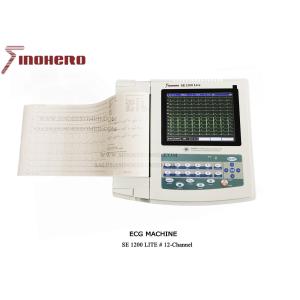 Buy cheap Electrocardiograph Portable ECG Machine SE1200 Lite 12 Channel TFT Full Touch Screen from wholesalers