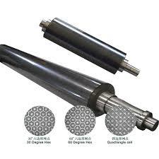 30LPI - 2000LPI Ceramic Flexo Printing Anilox Roller Ink Transfer Anilox Flexo