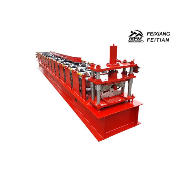 Buy cheap Popular Metal Roof Roll Forming Machine 0.3 - 0.8mm Thickness With Hydraulic Cutter from wholesalers