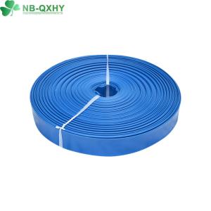 Buy cheap 50m Length Blue PVC Layflat Hose Corrosion Resistant for Agricultural Watering System from wholesalers