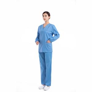 Custom Nursing Scrub Jogger Hospital Sets Reusable Stretchy Beautician Scrubs