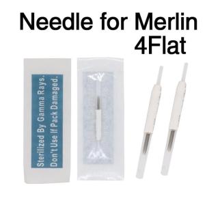 1R Permanent Makeup Eyebrow Needles / 1 Prong Round Mosaic Needle
