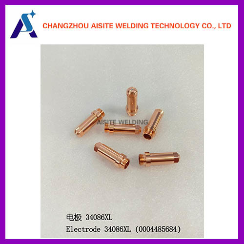 Buy cheap 0004485684 Electrode Brazing Esab Plasma Consumables For PT-19XL from wholesalers