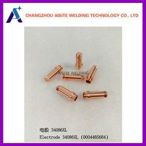 Buy cheap 0004485684 Electrode Brazing Esab Plasma Consumables For PT-19XL from wholesalers