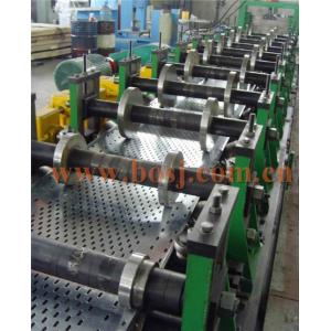 Buy cheap Auto Stainless Steel Perforated Cable Tray Roll Forming Machine With SIEMENS PLC System from wholesalers