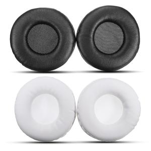 Buy cheap Round Leather Headphone Ear Covers , Thickness 2cm Headset Replacement Pads product