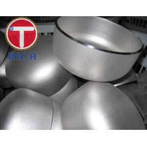 Buy cheap Customized Stainless Steel Pipe Caps High Precision With 21.3 - 610mm OD from wholesalers