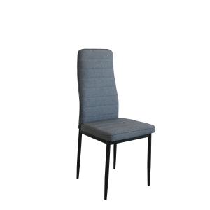 Buy cheap Horizontal Lines 96CM Height Fabric Upholstered Dining Chairs from wholesalers