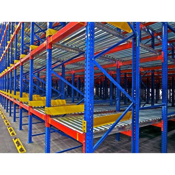 Buy cheap ODM Gravity Flow Racks Shelving For Warehouse Power Coated from wholesalers