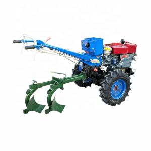 Buy cheap 18HP Hand Walking Agricultural Tractor with Rotavator from wholesalers