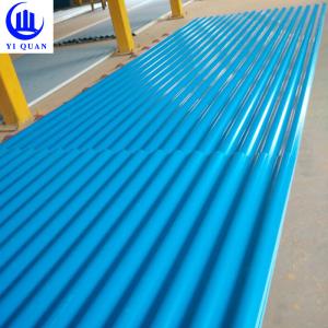 Buy cheap UPVC Trapezoidal Roofing Sheet 2.5mm Thick 1130mm Width from wholesalers