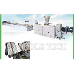 Buy cheap Ceiling Board UPVC Extruder Machine , 120kg / H Plastic Extrusion Equipment from wholesalers