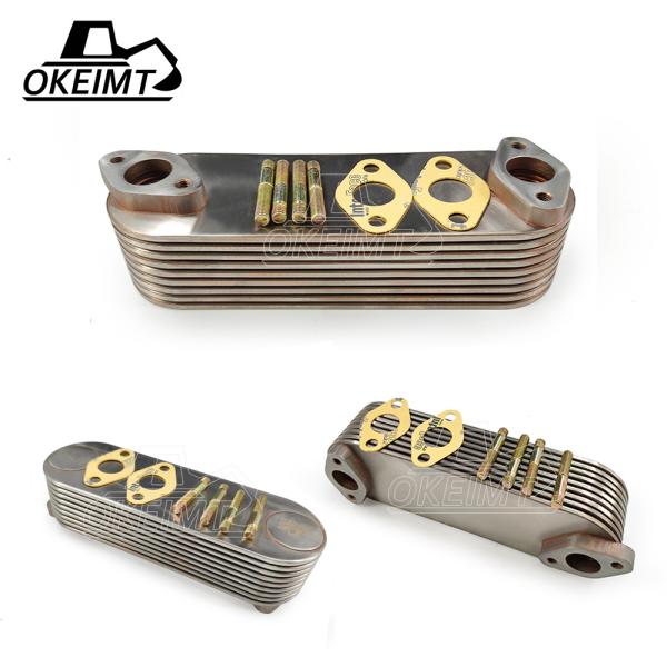 Quality D2366 Oil Cooler Core 9P for Daewoo Doosan Diesel Engine Parts 8708912000 Engine Oil Cooler for sale