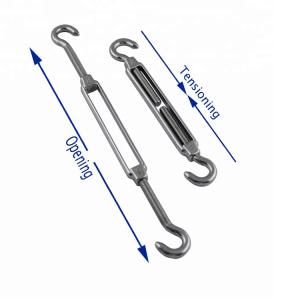 Buy cheap Precision Casting Turnbuckles for Marine Stainless Steel Eu Type Open Body Eye Hook No from wholesalers