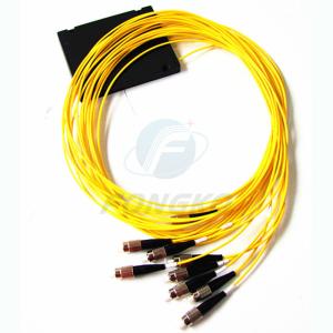 Fc Upc 1x8 Plc Internet Singlemode Fiber Optic Splitter Abs Cassette Type
