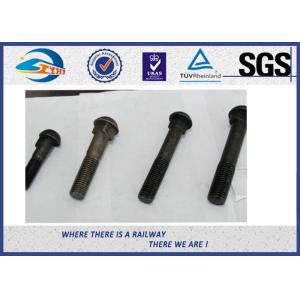 Zhongyue SGS Inspected Railway Rail Fishtail Bolt For Joint Bar
