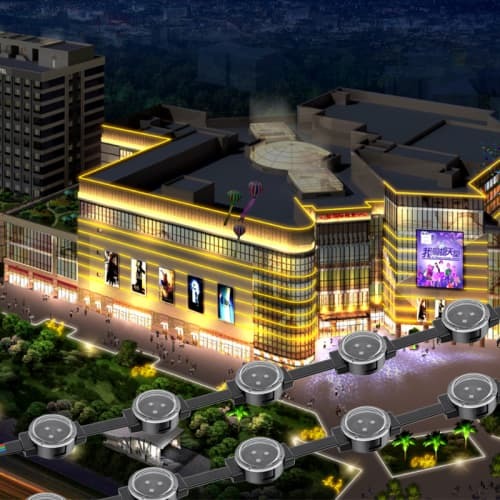 Quality IP67 12v Permanent Christmas Holiday Outdoor Point Lighting 30mm Led Smd3535 Rgb Led Pixel Point Light Source for sale