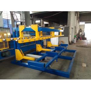 Buy cheap 7000*1500*1400mm Roof Panel Roll Forming Machine With Cr12Mov Cutter PLC Control System from wholesalers