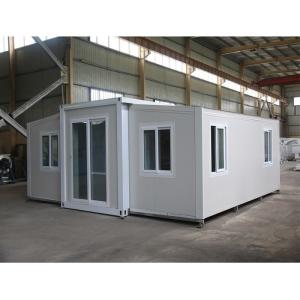 White Gray Blue Red Expandable Container House Affordable Space Saving Solution