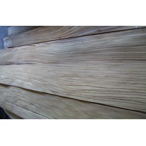 Buy cheap Zebrano Eco-Friendly Sliced Veneer Natural Brown With Sliced Cut Technics from wholesalers