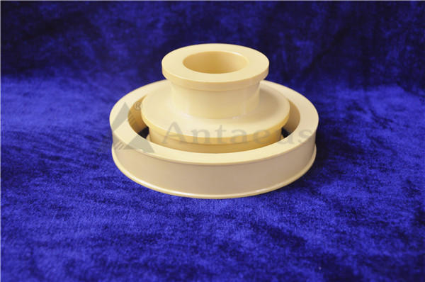 Quality Thermal Insulation Zirconia Ceramic Components High Precision for sale