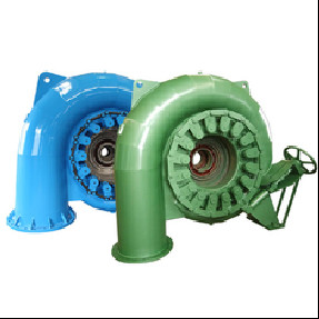 Buy cheap 50HZ Frequency Francis Turbine With Carbon Steel Q345 Spiral Case from wholesalers