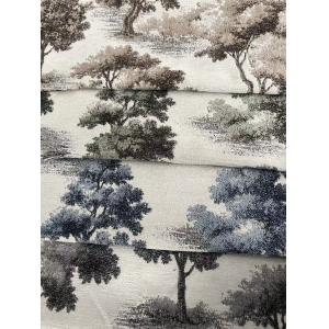 Buy cheap Tear Resistant Stripe Style Jacquard Upholstery Fabric Chenille Curtain Fabric from wholesalers