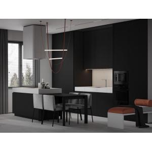 Buy cheap Handle Free Kitchen Cabinet Modern Design Customized Kitchen Cabinet With Island product