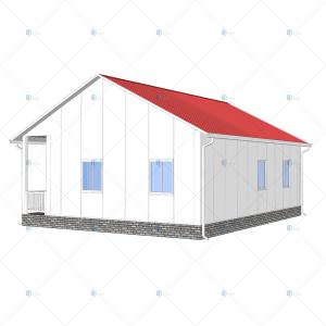 Buy cheap Heya-2B10-A China 2 room sandwich panel house materials cheap home in Kenya from wholesalers